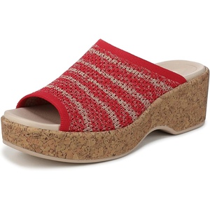 image:imageLifeStride Veryready Slide SandalsRed Sand