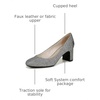 image:imageLifeStride Taylor Block Heel Dress ShoesBlack Tweed