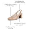 image:imageLifeStride Tia Slingback ShoesSand Faux Leather