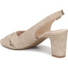 image:imageLifeStride Womens Freesia Slingaback Dress SandalDark Taupe Suede