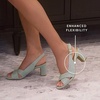 image:imageLifeStride Womens Freesia Slingaback Dress SandalJade Green