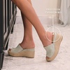 image:imageLifeStride Womens Haute Platform Espadrille SandalPlatino Gold