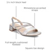image:imageLifeStride Womens Joy Dress Sandal  Party SandalsSilver
