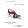 image:imageLifeStride Womens Mexico Wedge SandalBlack