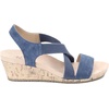 image:imageLifeStride Womens Mexico Wedge SandalWashed Navy