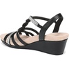 image:imageLifeStride Womens Miami Wedge SandalBlack