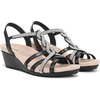 image:imageLifeStride Womens Miami Wedge SandalBlack
