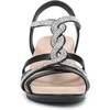 image:imageLifeStride Womens Miami Wedge SandalBlack