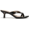 image:imageLifeStride Womens Navine Thong Dress SandalBlack Tortoise Patent