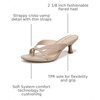 image:imageLifeStride Womens Navine Thong Dress SandalDover Light Tan