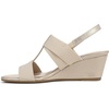 image:imageLifeStride Womens Sweet Wedge SandalPlatino Gold