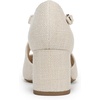 image:imageLifeStride Womens Tracy Strappy PumpCream Beige Linen