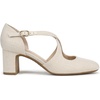 image:imageLifeStride Womens Tracy Strappy PumpCream Beige Linen