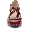 image:imageLifeStride Womens Tracy Strappy PumpDark Cherry Patent