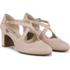 image:imageLifeStride Womens Tracy Strappy PumpTender Taupe Microfiber