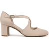 image:imageLifeStride Womens Tracy Strappy PumpTender Taupe Microfiber