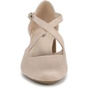 image:imageLifeStride Womens Tracy Strappy PumpTender Taupe Microfiber
