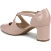image:imageLifeStride Womens Tracy Strappy PumpTrue Blush Patent Leather