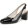 Black Faux Leather