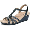 image:imageLifeStride Womens Miami Wedge SandalLux Navy