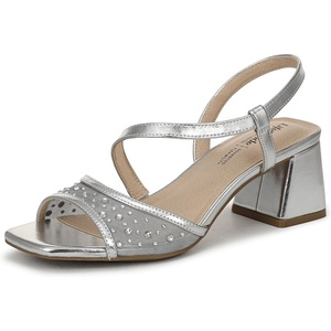 image:imageLifeStride Womens Cheyenne Slingback Dress SandalSilver