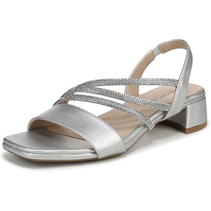 image:imageLifeStride Womens Joy Dress Sandal  Party SandalsSilver Synthetic
