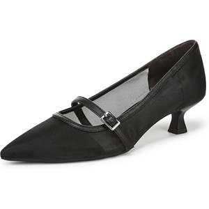 image:imageLifeStride Womens Madelyn Mary Jane PumpBlack Mesh