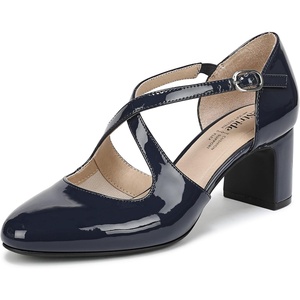 image:imageLifeStride Womens Tracy Strappy PumpLux Navy Patent