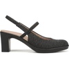 image:imageLifeStride Womens Evoke Slingback PumpBlackGrey Houndstooth