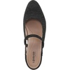 image:imageLifeStride Womens Evoke Slingback PumpBlackGrey Houndstooth