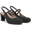 image:imageLifeStride Womens Evoke Slingback PumpBlackGrey Houndstooth