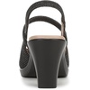 image:imageLifeStride Womens Evoke Slingback PumpBlackGrey Houndstooth