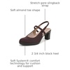 image:imageLifeStride Womens Evoke Slingback PumpChocolate Plum