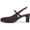 image:imageLifeStride Womens Evoke Slingback PumpChocolate Plum