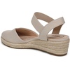 image:imageLifeStride Womens Kimmie Espadrille Wedge ShoesAlmond Milk