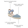 image:imageLifeStride Womens Kimmie Espadrille Wedge ShoesBlue Denim