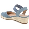 image:imageLifeStride Womens Kimmie Espadrille Wedge ShoesBlue Denim