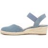 image:imageLifeStride Womens Kimmie Espadrille Wedge ShoesBlue Denim