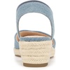 image:imageLifeStride Womens Kimmie Espadrille Wedge ShoesBlue Denim