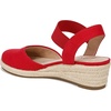 image:imageLifeStride Womens Kimmie Espadrille Wedge ShoesFire Red