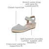 image:imageLifeStride Womens Kimmie Espadrille Wedge ShoesJade Green