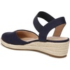 image:imageLifeStride Womens Kimmie Espadrille Wedge ShoesLux Navy