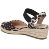 image:imageLifeStride Womens Kimmie Espadrille Wedge ShoesNatural Leopard