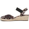 image:imageLifeStride Womens Kimmie Espadrille Wedge ShoesNatural Leopard