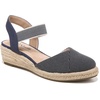 image:imageLifeStride Womens Kimmie Espadrille Wedge ShoesNavyAlmond Milk