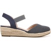 image:imageLifeStride Womens Kimmie Espadrille Wedge ShoesNavyAlmond Milk