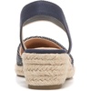 image:imageLifeStride Womens Kimmie Espadrille Wedge ShoesNavyAlmond Milk