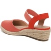 image:imageLifeStride Womens Kimmie Espadrille Wedge ShoesTropical Orange