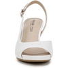 image:imageLifeStride Womens Teller 2 Slingback PumpBright White
