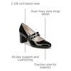 image:imageLifeStride Womens True Mary Jane PumpBlack Patent